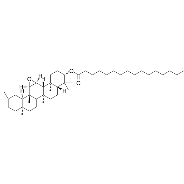 3β-Hydroxy-11,12-epoxy–friedoolean-14-enyl palmitate 495389-95-2